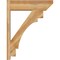 Ekena Millwork Merced Slat Rough Sawn Outlooker, Western Red Cedar, 8"W x 28"D x 36"H OUT08X28X36MRC06RWR - alternate 2